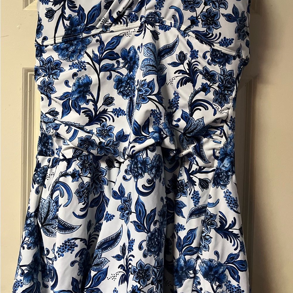 **New**With Tags ~ Bal Harbour ~ Women’s ~ Swimsuit ~ Size 16 ~ XL ~ With Straps - Picture 4 of 16